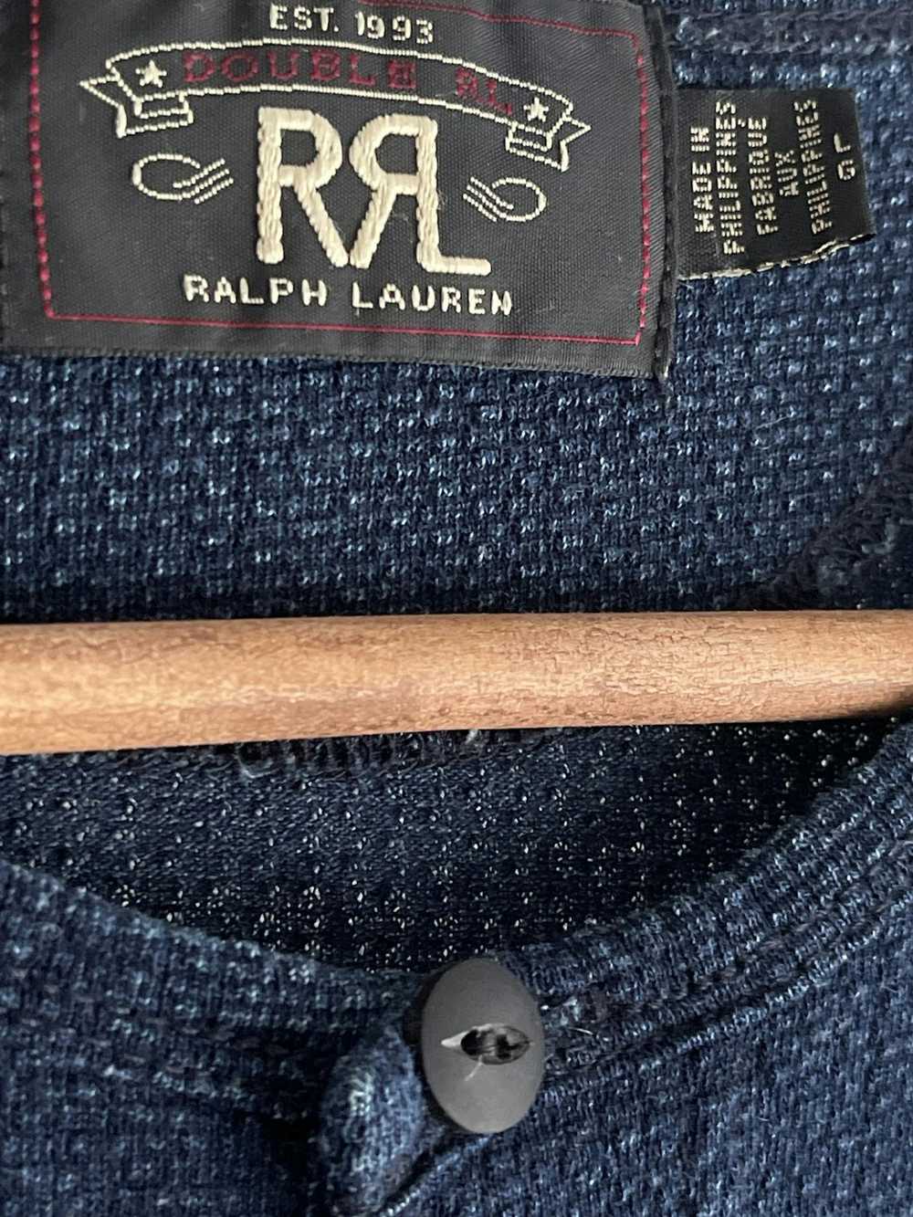RRL Ralph Lauren RRL Henley Shirt - image 2