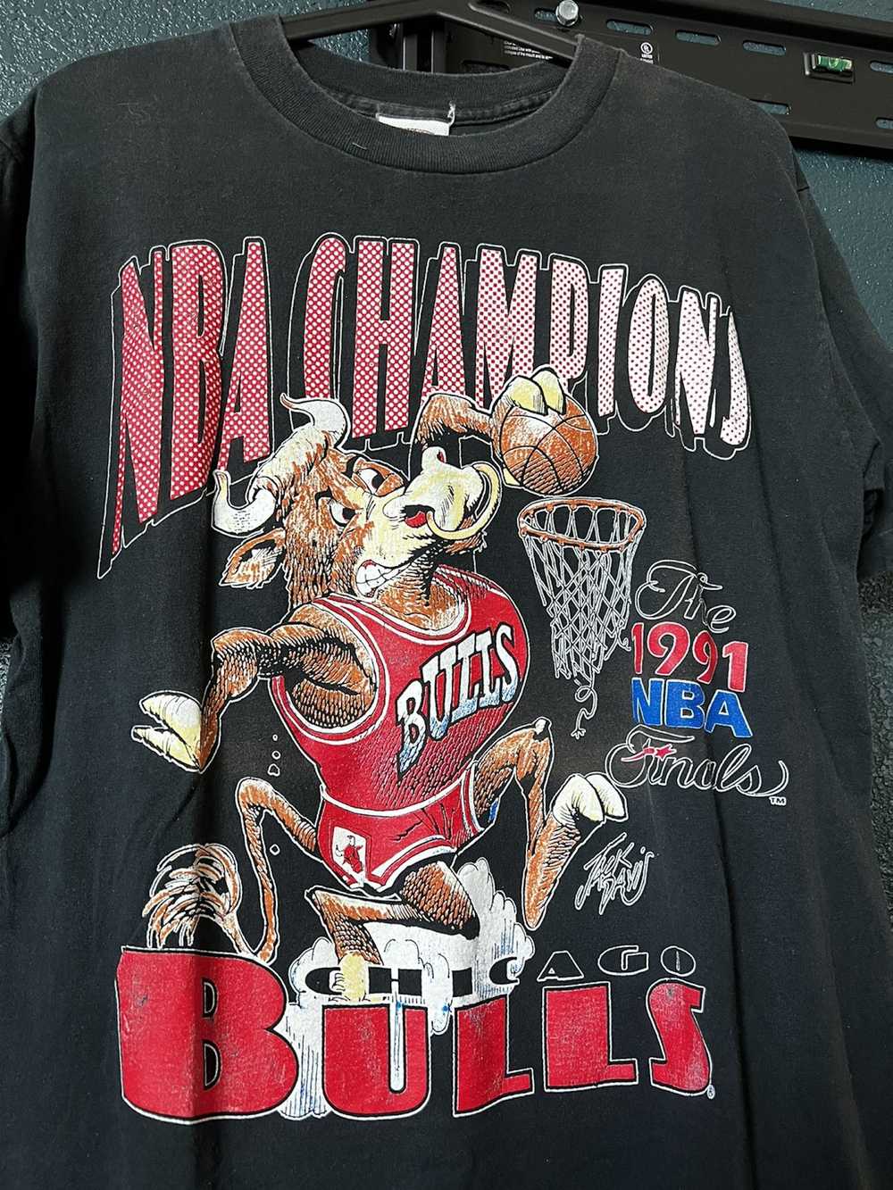 Chicago Bulls × Nutmeg × Vintage Vintage 1991 Chi… - image 2