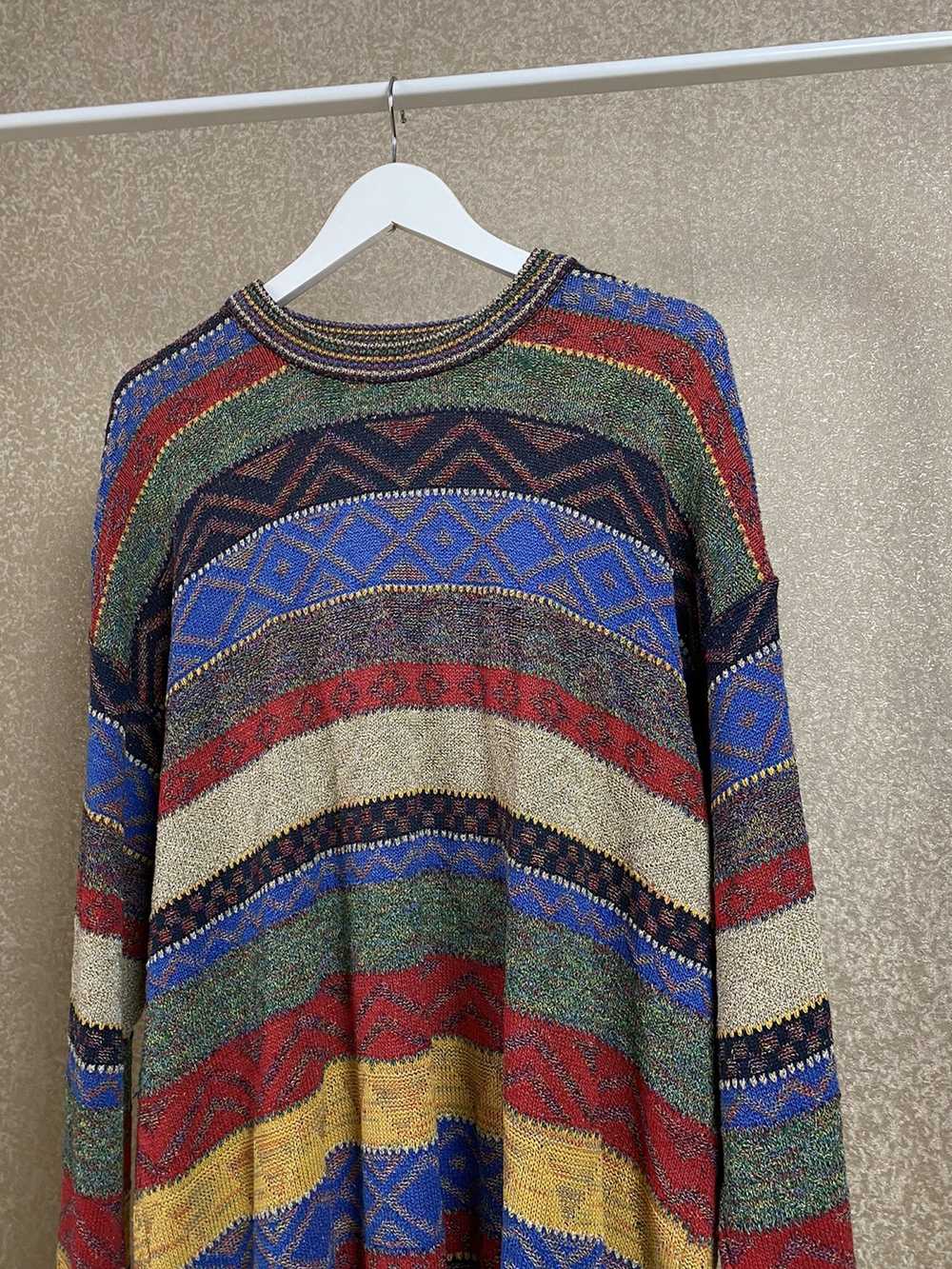Missoni × Streetwear × Vintage Vintage Sweater Ve… - image 3