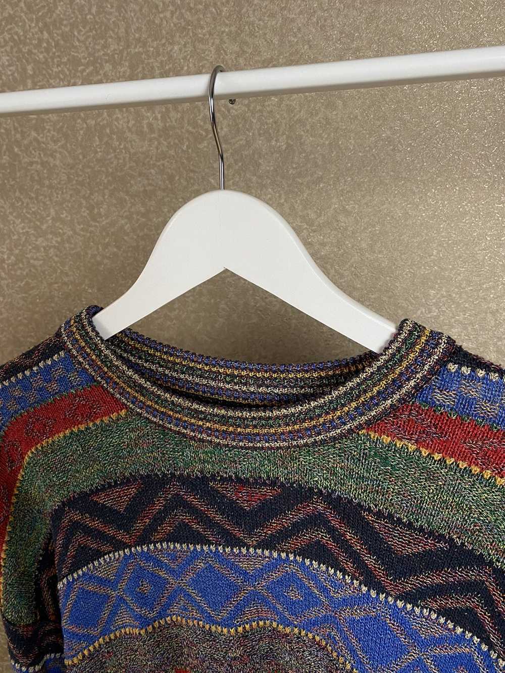 Missoni × Streetwear × Vintage Vintage Sweater Ve… - image 5