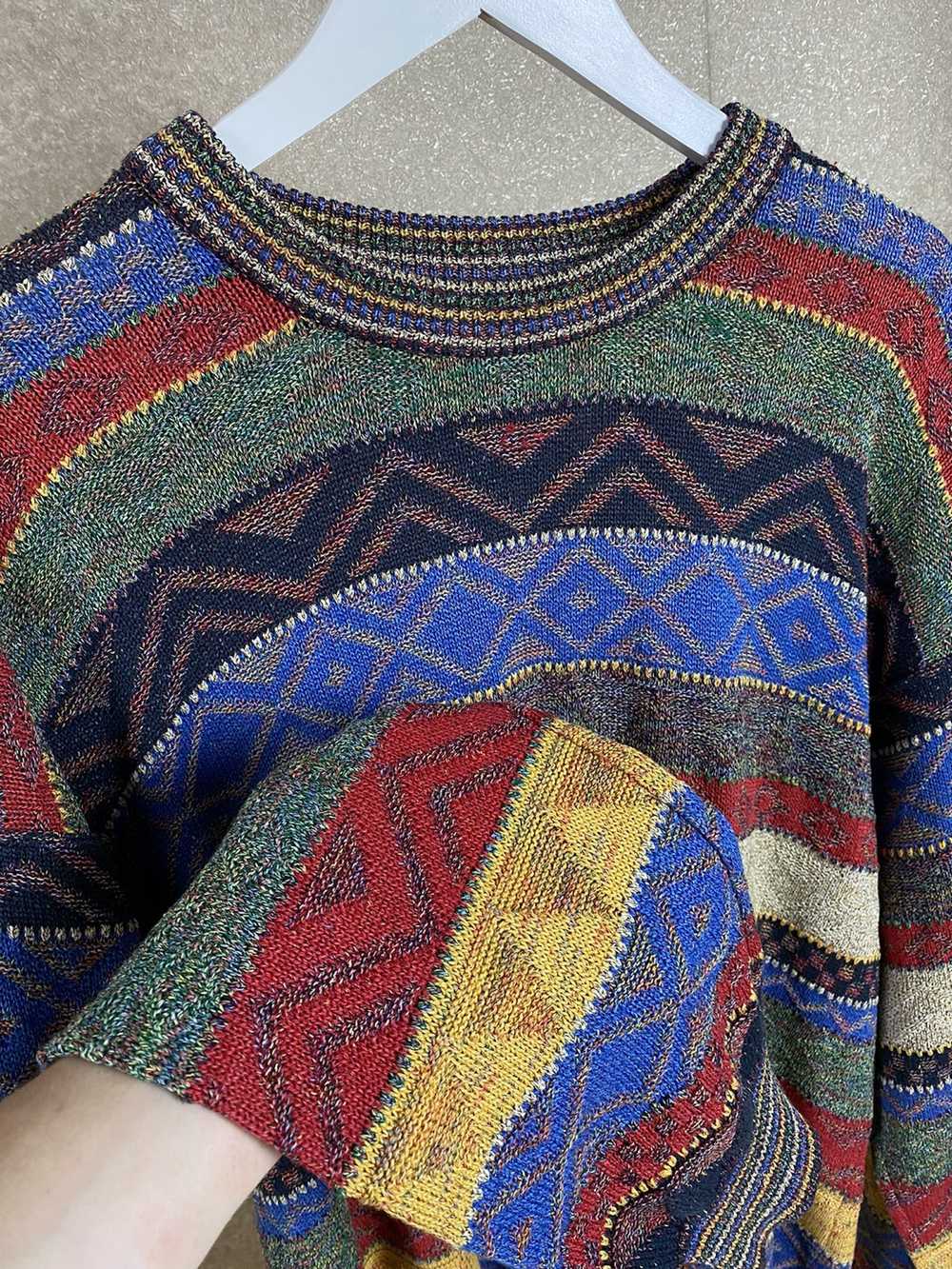 Missoni × Streetwear × Vintage Vintage Sweater Ve… - image 6