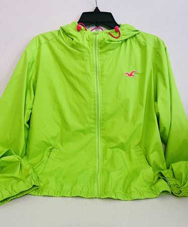 Hollister colorblock stretch outlet windbreaker