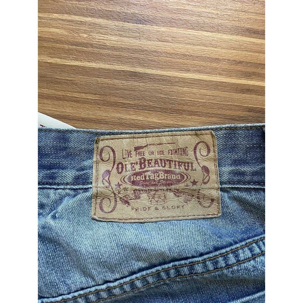 The Unbranded Brand Red Tag Brand Denim Jeans Siz… - image 8