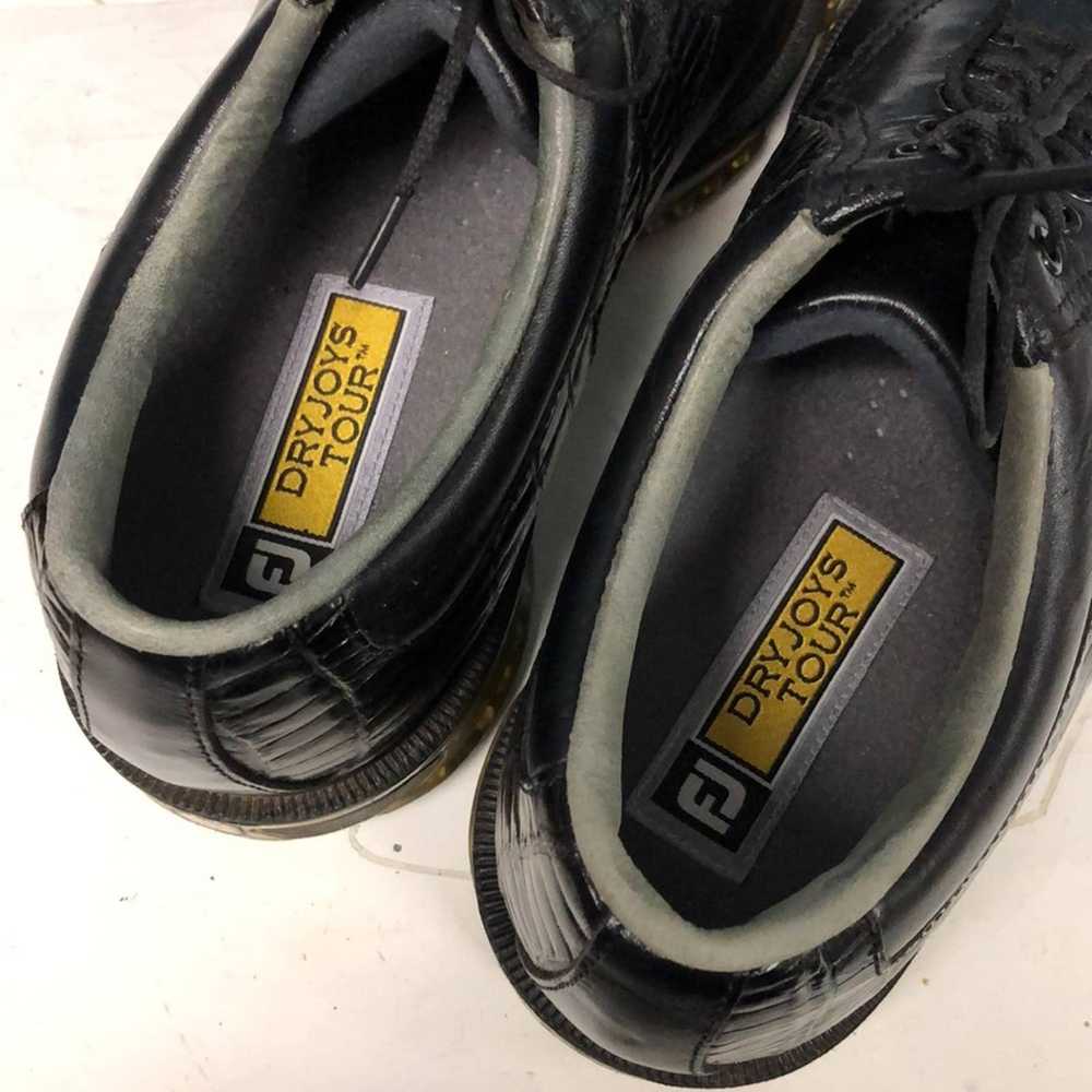 Footjoy Footjoy Dryjoys Tour Shoe Men Black Leath… - image 5