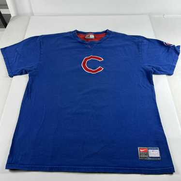 MLB × Nike × Vintage Y2K Nike Chicago Cub Center S