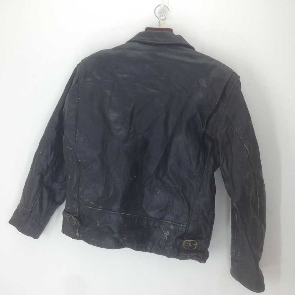 Schott × Vintage Vintage Schott Biker Rockers Lea… - image 2