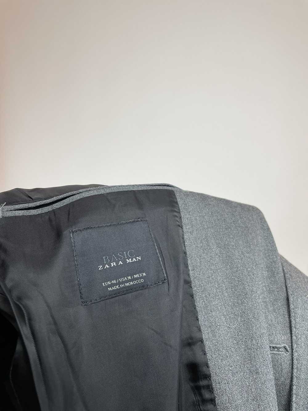 Streetwear × Zara ZARA MAN Gray Polyester/Viscose… - image 10
