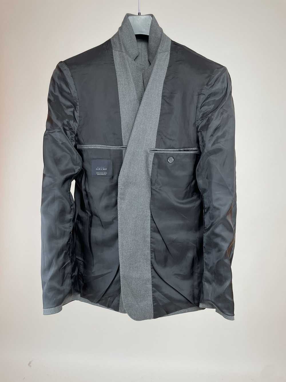 Streetwear × Zara ZARA MAN Gray Polyester/Viscose… - image 8