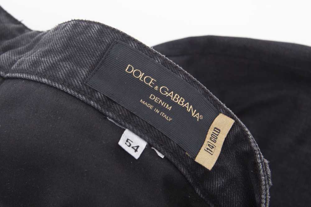 Dolce & Gabbana Dolce and Gabana 14 Gold Jeans Bl… - image 6