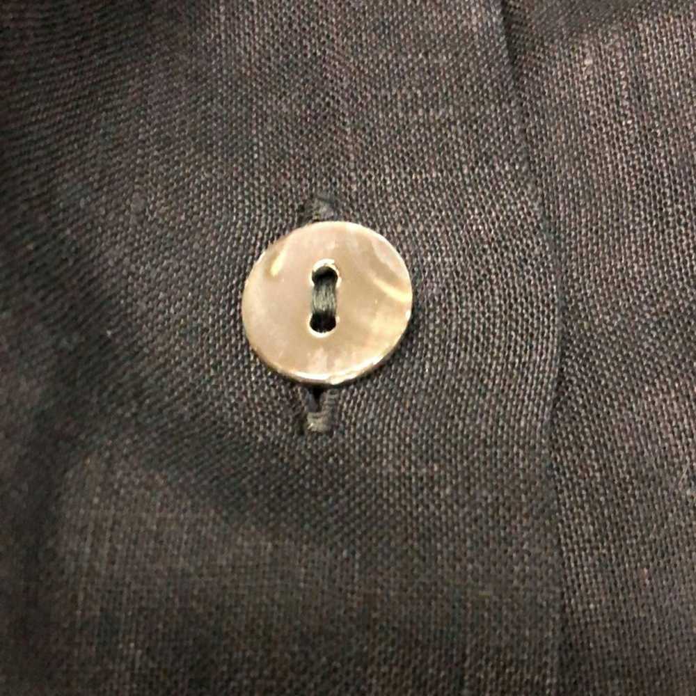 Gucci Vintage Gucci linen sleveless women button … - image 6