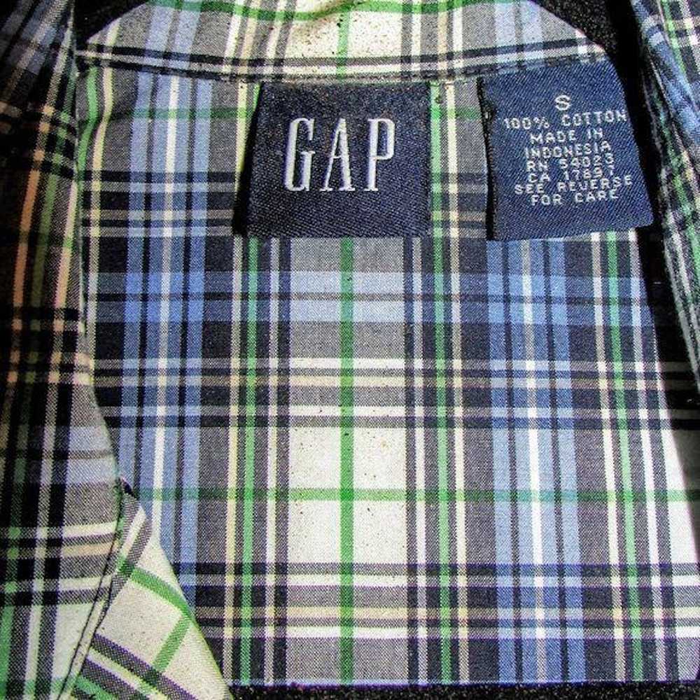 Gap Gap Small Sleeveless Plaid Blouse - image 5
