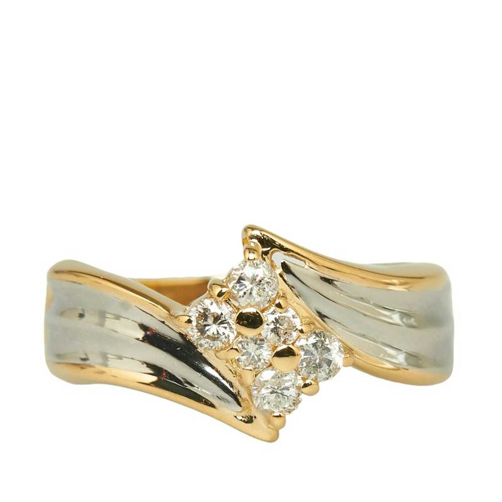 Other Other 18k Gold & Platinum Diamond Ring - image 1