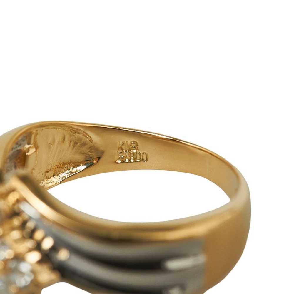 Other Other 18k Gold & Platinum Diamond Ring - image 4