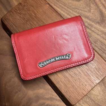 Chrome Hearts Chrome Hearts Red Card Wallet