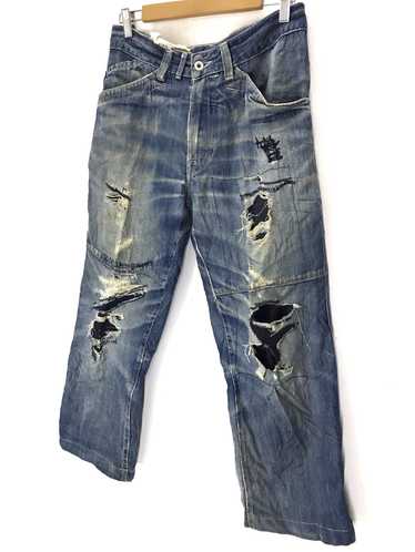 55dsl × Distressed Denim × Japanese Brand 55dsl d… - image 1