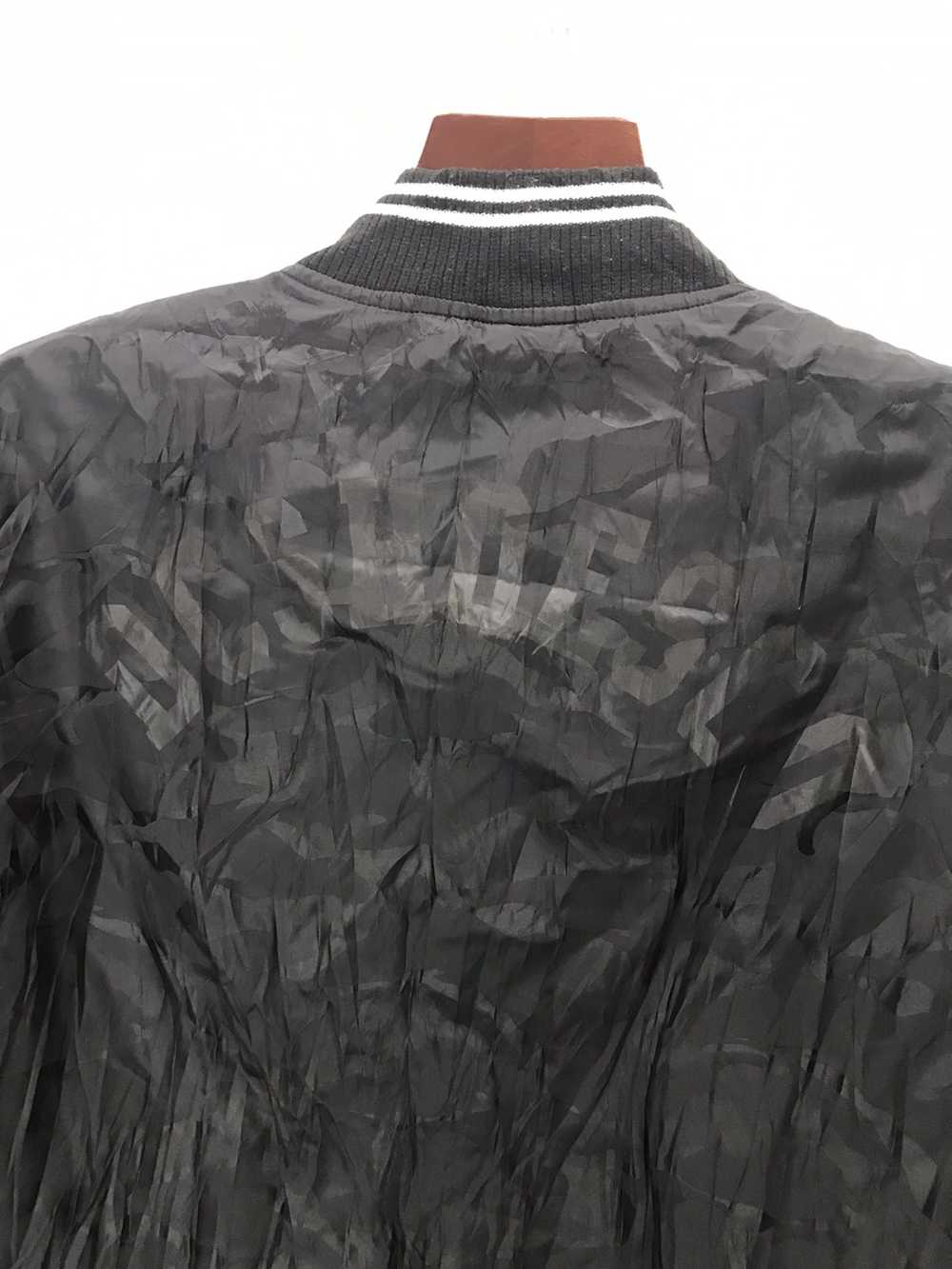 Dc × Designer DCSHOESCO bomber jacket spellout - image 3