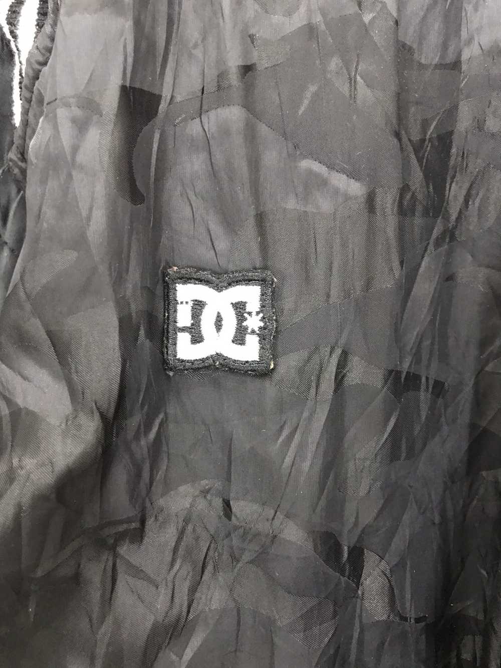 Dc × Designer DCSHOESCO bomber jacket spellout - image 4