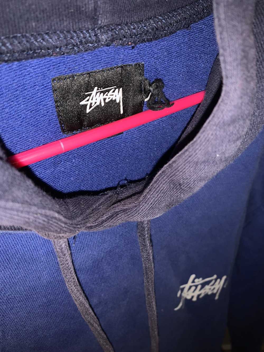 Stussy Stussy Hooded Sweatshirt “Two-Tone” - image 3