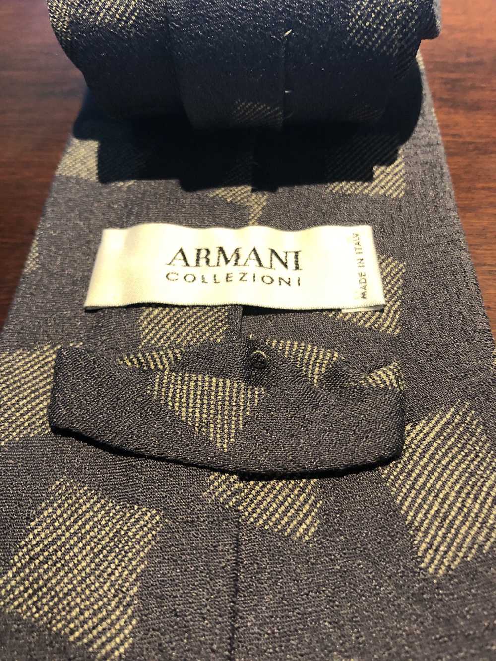 Armani 🔥 Original Armani Collezioni Tie 100% Silk - image 3