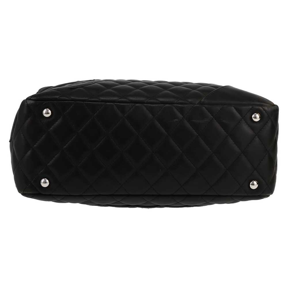 Chanel Cambon handbag in black quilted leather Co… - image 2
