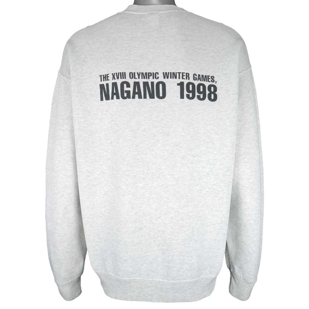Vintage - Nagano Japan Winter Olympics Sweatshirt… - image 2