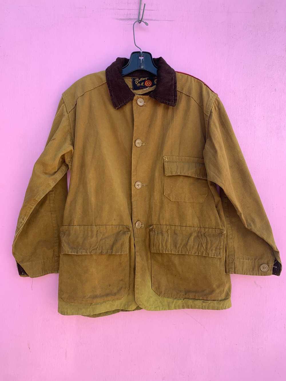 COLORBLOCK CANVAS HUNTING JACKET W/ CORDUROY COLL… - image 7