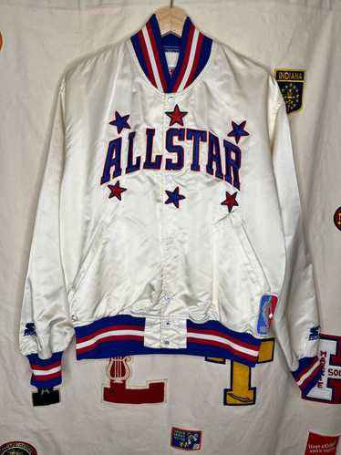 Vintage NBA All Star Game 1992 White Starter Satin