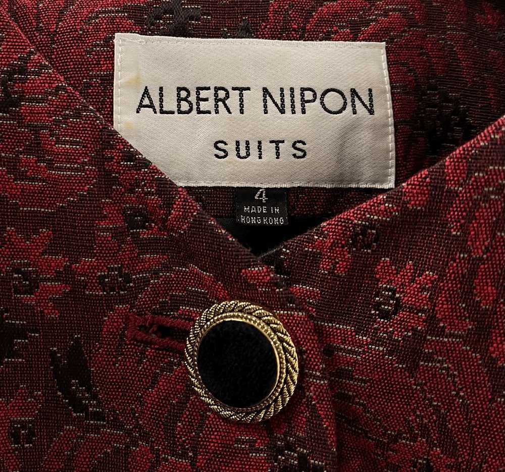 Vintage Albert Nipon Brocade Blazer - image 10