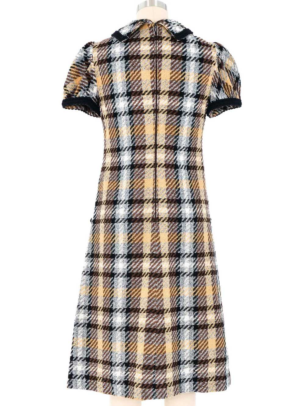 1970s Oscar de la Renta Tweed Dress - image 4