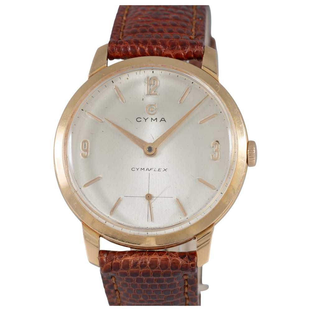 Cyma Yellow gold watch - image 1