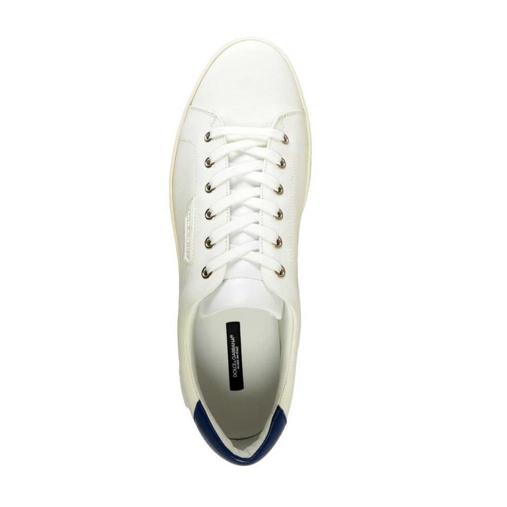 Dolce & Gabbana Leather low trainers - image 3
