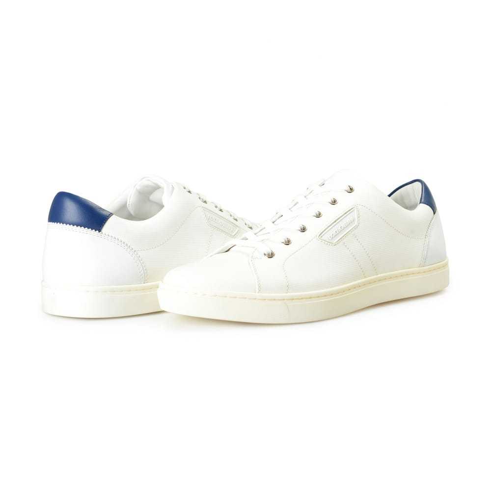 Dolce & Gabbana Leather low trainers - image 8
