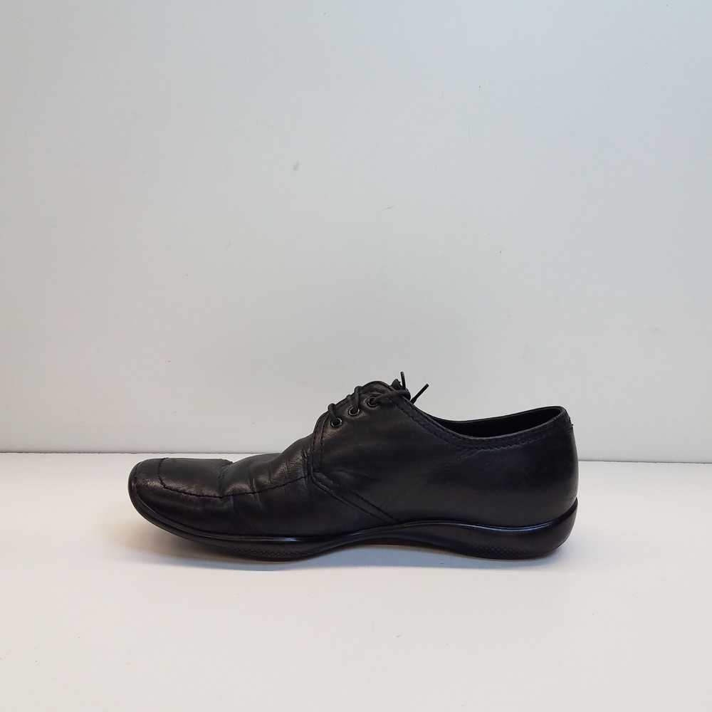 Prada Men's Black Leather Dress Shoes Size 7.5 (A… - image 2
