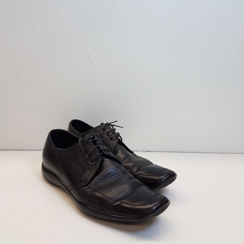 Prada Men's Black Leather Dress Shoes Size 7.5 (A… - image 3