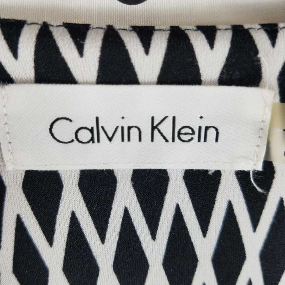 Calvin Klein Women Black & White Geometric Dress … - image 3