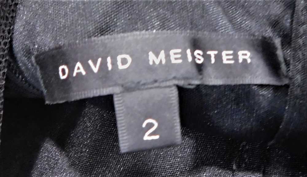 David Meister Women's Sleeveless Black Dress Size… - image 2
