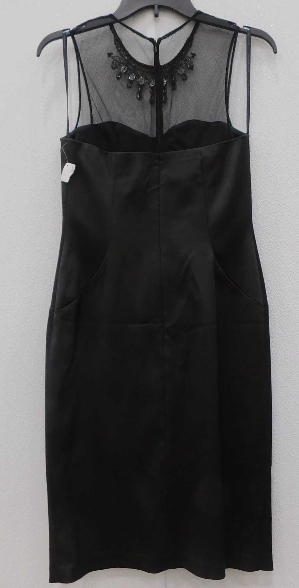 David Meister Women's Sleeveless Black Dress Size… - image 3