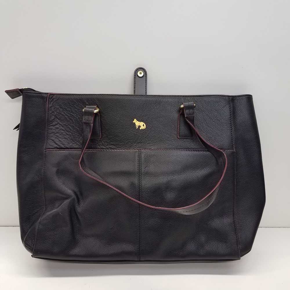 Emma Fox leather handbag large - image 1