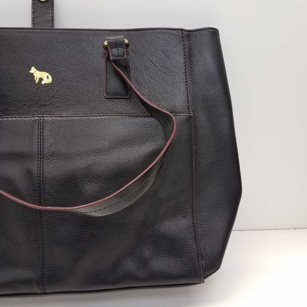 Emma Fox leather handbag large - image 8