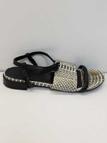 Alexander McQueen Sandals White Grey Womens Size … - image 1