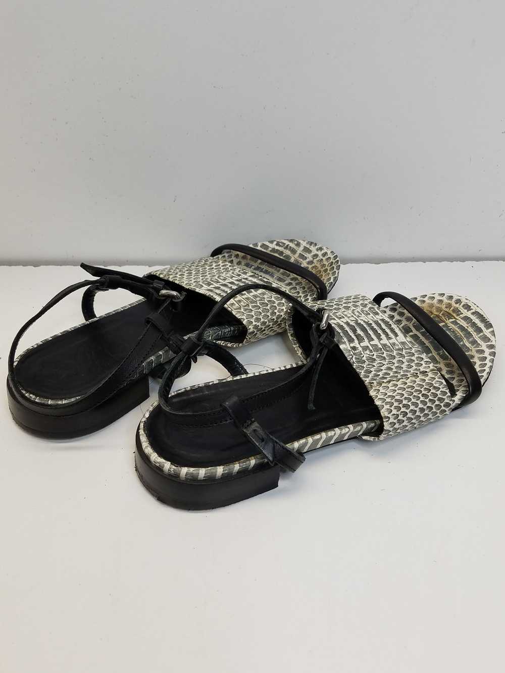 Alexander McQueen Sandals White Grey Womens Size … - image 4