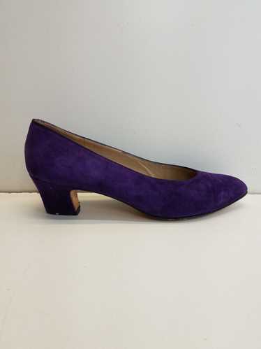 Salvatore Ferragamo Purple Heels Size 7.5 Authenti