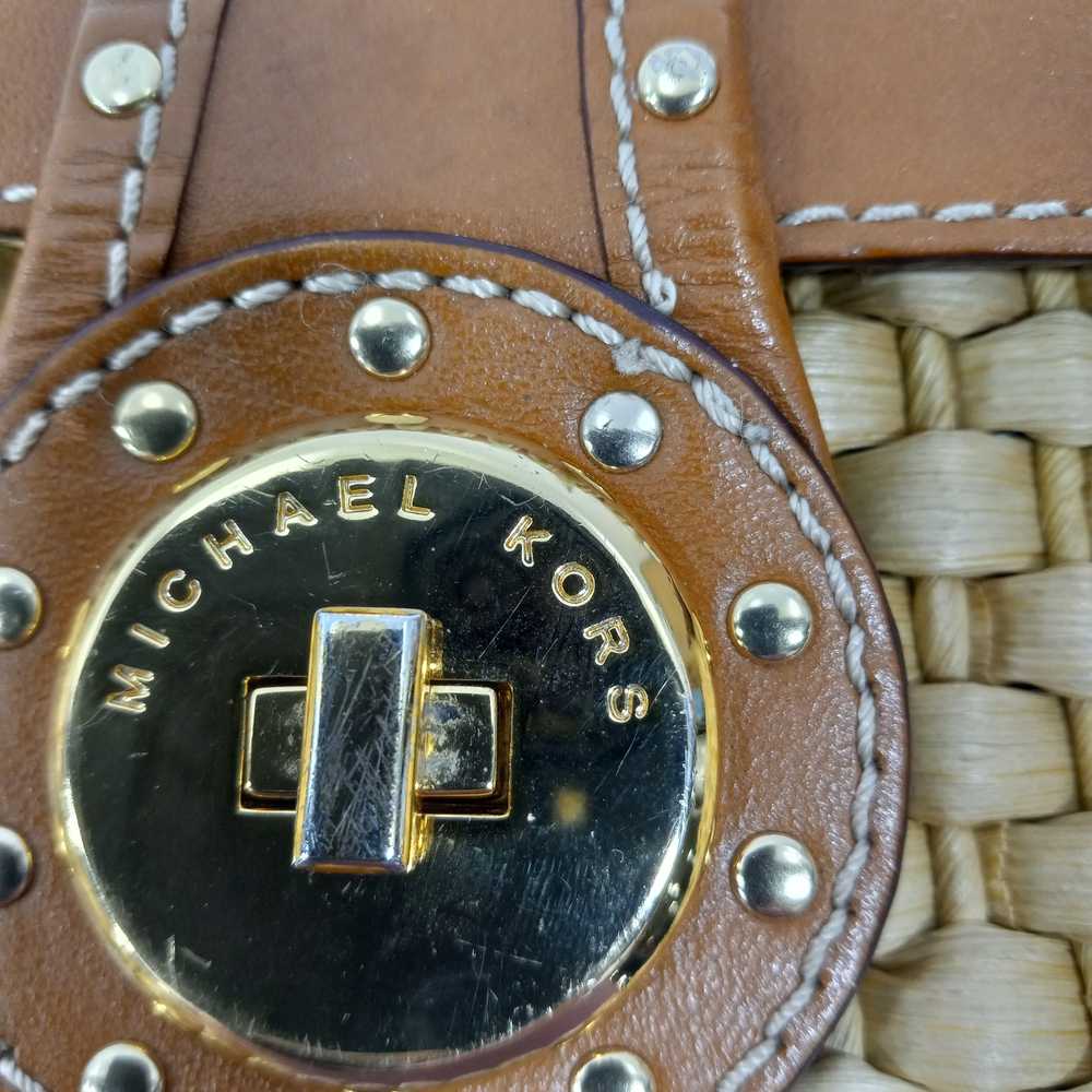 Michael Kors Basket Clutch Purse - image 4