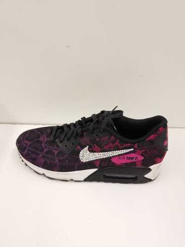 Nike Women's Air Max 90 Jacquard Mulberry Bedazzle
