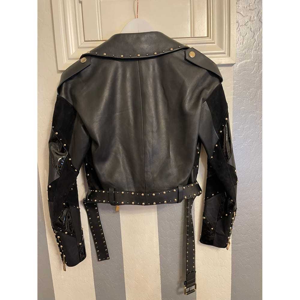 Gianni Versace Leather biker jacket - image 2