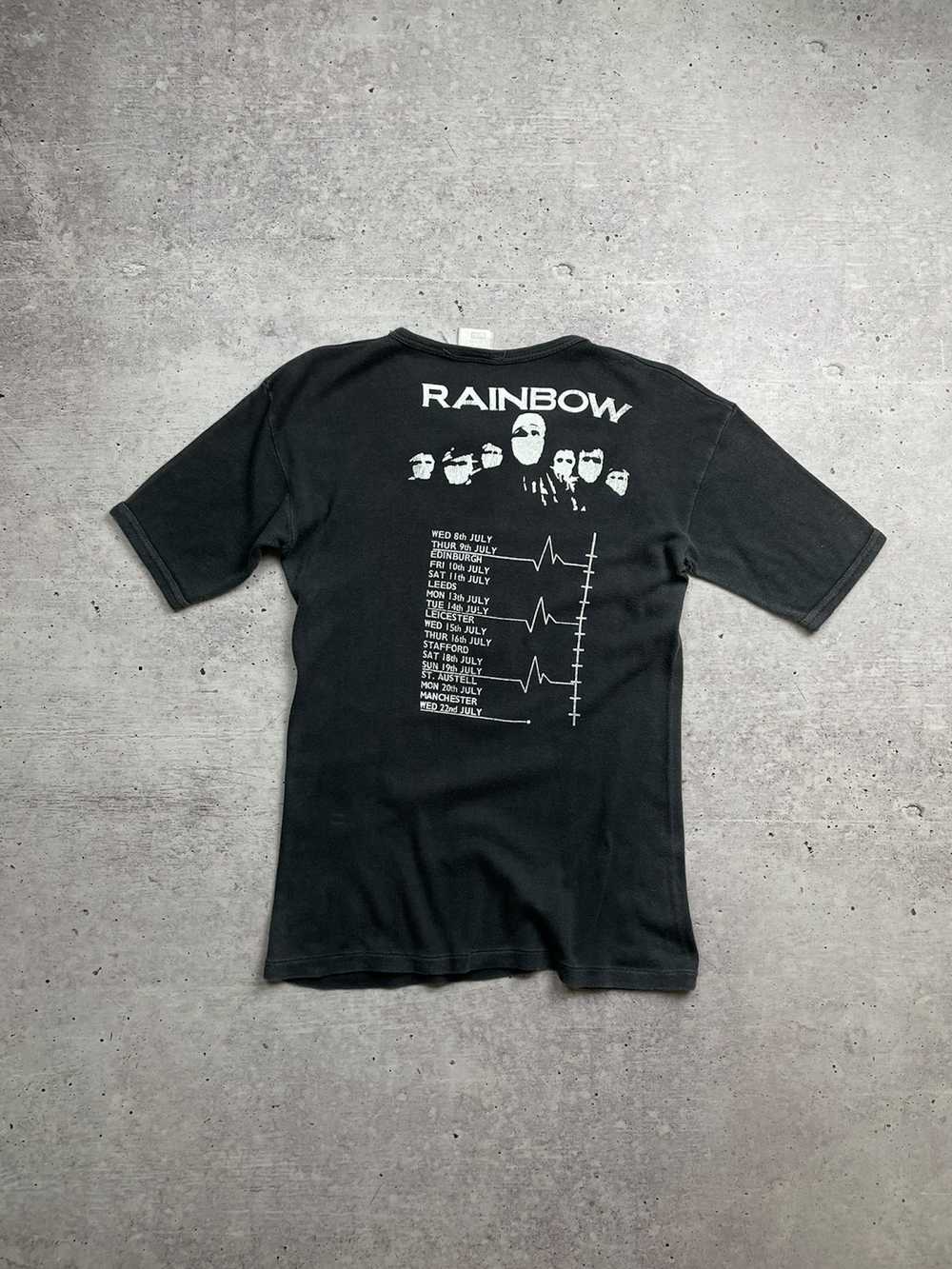 Band Tees × Rock T Shirt × Vintage Rainbow 1981 R… - image 4