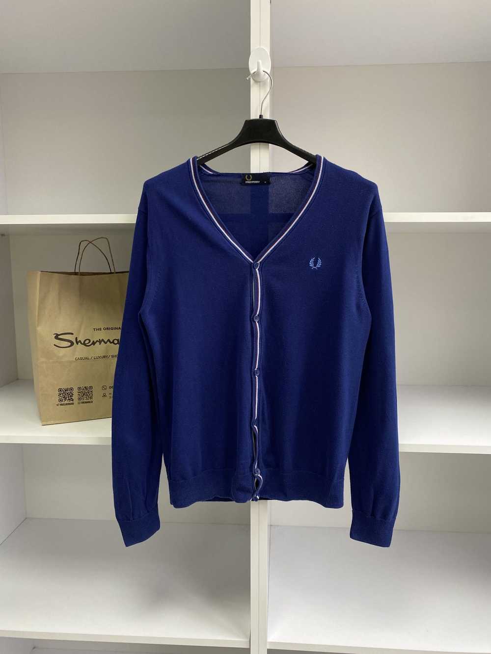 Fred Perry × Vintage Vintage Fred Perry Cardigan … - image 2