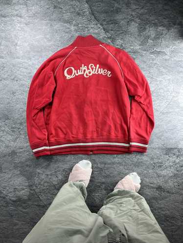 Quiksilver × Surf Style × Vintage Vintage zip swe… - image 1