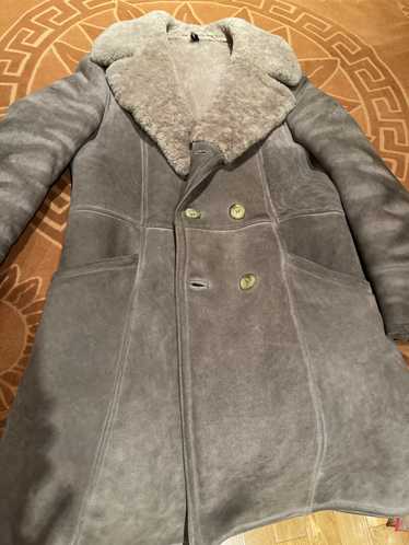 Designer Shearling lamb Parka