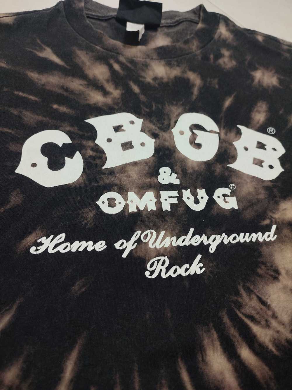 Band Tees × Rare × Vintage VINTAGE CBGB & OMFUG A… - image 1